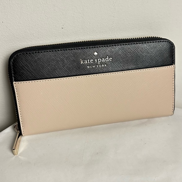 kate spade Handbags - Kate Spade Black and Cream Women's Wallet